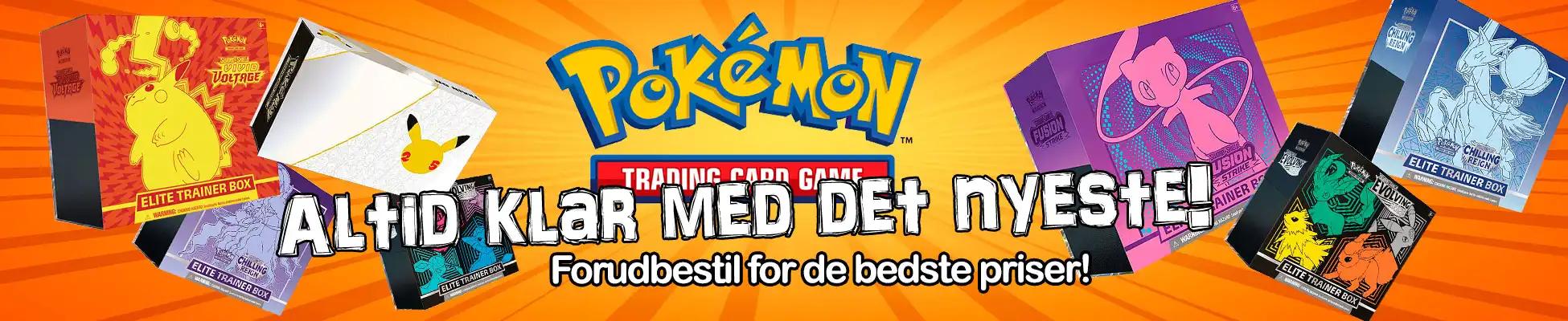 Pokémonkort banner